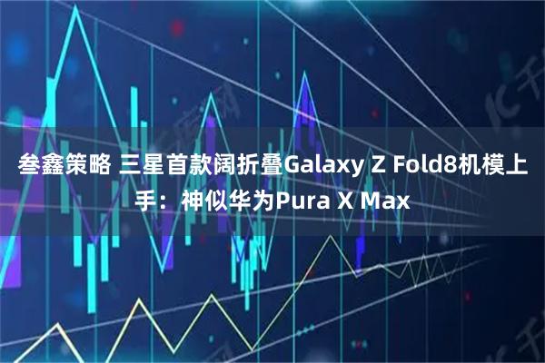 叁鑫策略 三星首款阔折叠Galaxy Z Fold8机模上手：神似华为Pura X Max